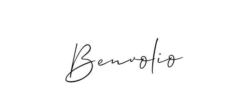 Make a beautiful signature design for name Benvolio. Use this online signature maker to create a handwritten signature for free. Benvolio signature style 2 images and pictures png