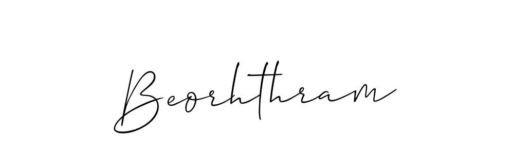 This is the best signature style for the Beorhthram name. Also you like these signature font (Allison_Script). Mix name signature. Beorhthram signature style 2 images and pictures png