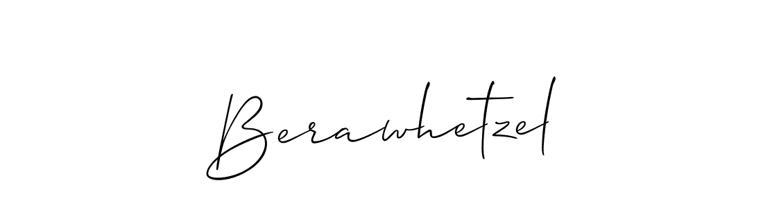 You should practise on your own different ways (Allison_Script) to write your name (Berawhetzel) in signature. don't let someone else do it for you. Berawhetzel signature style 2 images and pictures png
