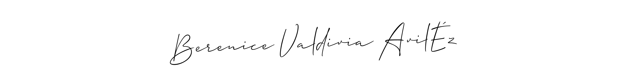 Similarly Allison_Script is the best handwritten signature design. Signature creator online .You can use it as an online autograph creator for name Berenice Valdivia AvilÉz. Berenice Valdivia AvilÉz signature style 2 images and pictures png