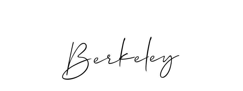 Make a beautiful signature design for name Berkeley. With this signature (Allison_Script) style, you can create a handwritten signature for free. Berkeley signature style 2 images and pictures png
