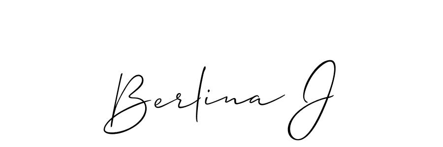 See photos of Berlina J official signature by Spectra . Check more albums & portfolios. Read reviews & check more about Allison_Script font. Berlina J signature style 2 images and pictures png