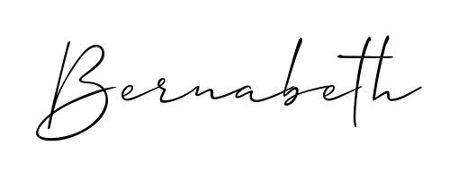 Try this chic Bernabeth handwritten sign style. Using Allison_Script font elements, it gives your name a sleek, memorable identity. Bernabeth signature style 2 images and pictures png