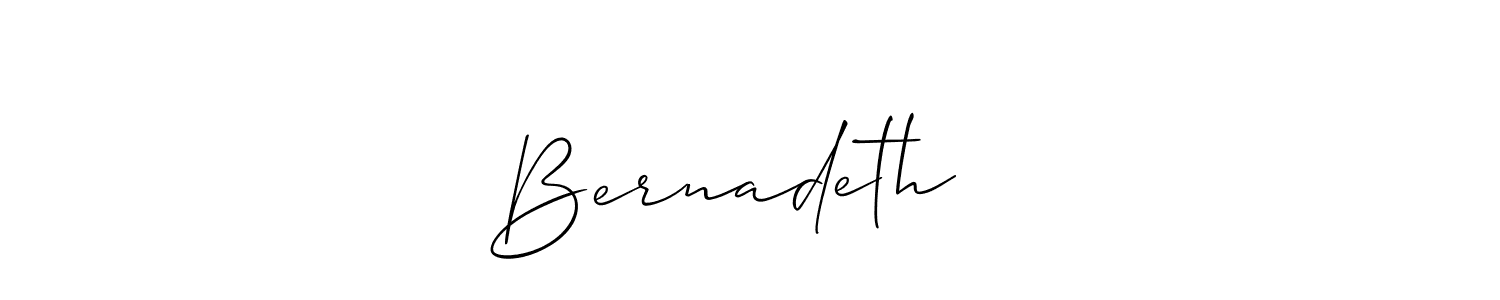 Once you've used our free online signature maker to create your best signature Allison_Script style, it's time to enjoy all of the benefits that Bernadeth♡♡ name signing documents. Bernadeth♡♡ signature style 2 images and pictures png