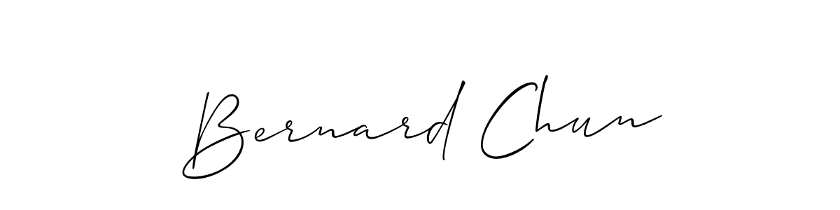 See photos of Bernard Chun official signature by Spectra . Check more albums & portfolios. Read reviews & check more about Allison_Script font. Bernard Chun signature style 2 images and pictures png
