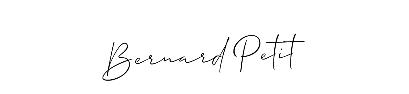 Once you've used our free online signature maker to create your best signature Allison_Script style, it's time to enjoy all of the benefits that Bernard Petit name signing documents. Bernard Petit signature style 2 images and pictures png