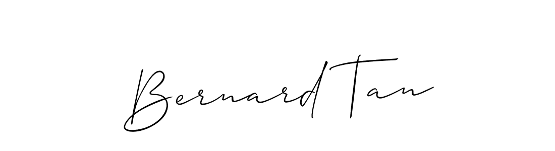 Best and Professional Signature Style for Bernard Tan. Allison_Script Best Signature Style Collection. Bernard Tan signature style 2 images and pictures png
