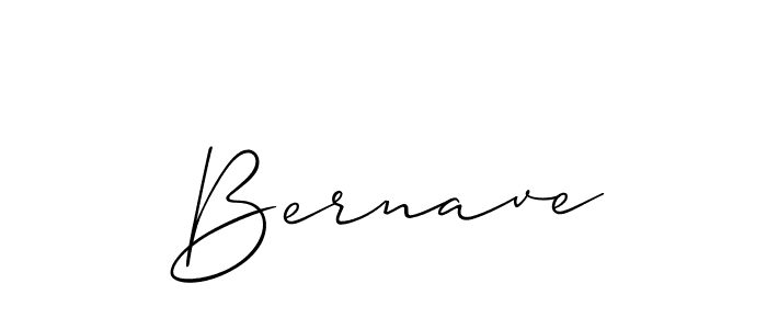 Make a beautiful signature design for name Bernave. Use this online signature maker to create a handwritten signature for free. Bernave signature style 2 images and pictures png