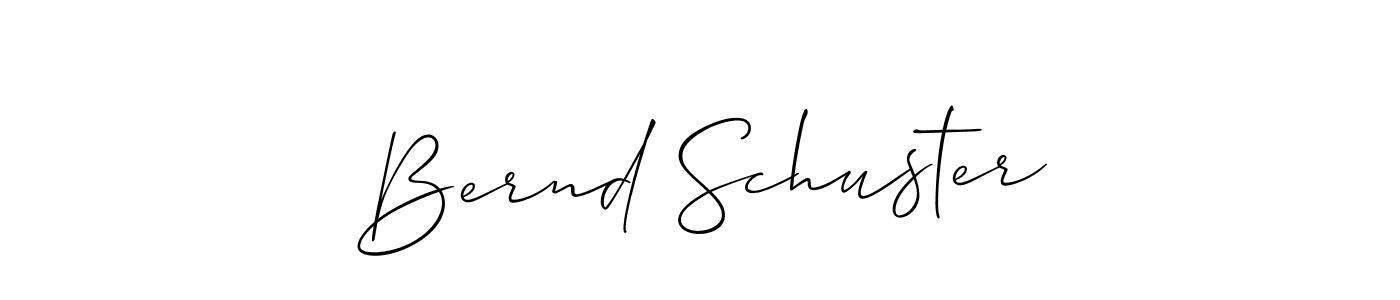 Make a short Bernd Schuster signature style. Manage your documents anywhere anytime using Allison_Script. Create and add eSignatures, submit forms, share and send files easily. Bernd Schuster signature style 2 images and pictures png