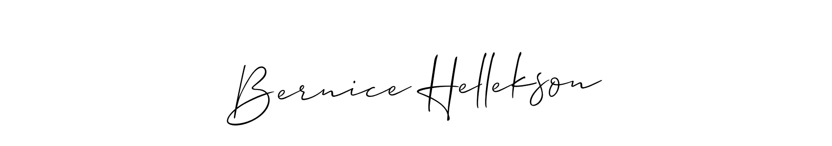 See photos of Bernice Hellekson official signature by Spectra . Check more albums & portfolios. Read reviews & check more about Allison_Script font. Bernice Hellekson signature style 2 images and pictures png