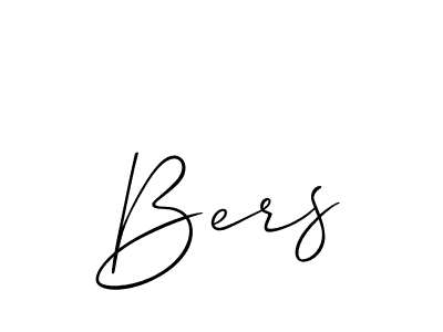 Also You can easily find your signature by using the search form. We will create Bers name handwritten signature images for you free of cost using Allison_Script sign style. Bers signature style 2 images and pictures png