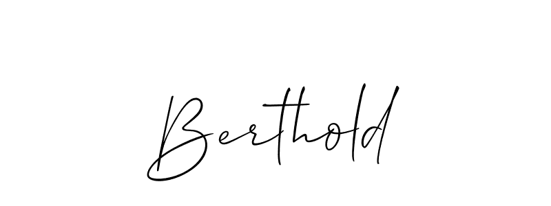 Berthold stylish signature style. Best Handwritten Sign (Allison_Script) for my name. Handwritten Signature Collection Ideas for my name Berthold. Berthold signature style 2 images and pictures png