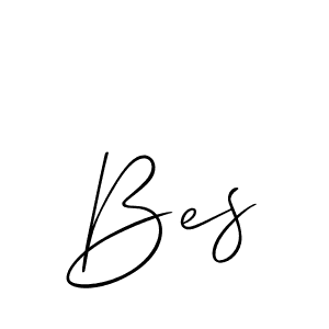 You should practise on your own different ways (Allison_Script) to write your name (Bes) in signature. don't let someone else do it for you. Bes signature style 2 images and pictures png