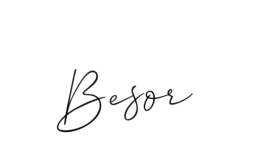 How to Draw Besor signature style? Allison_Script is a latest design signature styles for name Besor. Besor signature style 2 images and pictures png