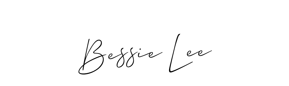 Make a beautiful signature design for name Bessie Lee. Use this online signature maker to create a handwritten signature for free. Bessie Lee signature style 2 images and pictures png