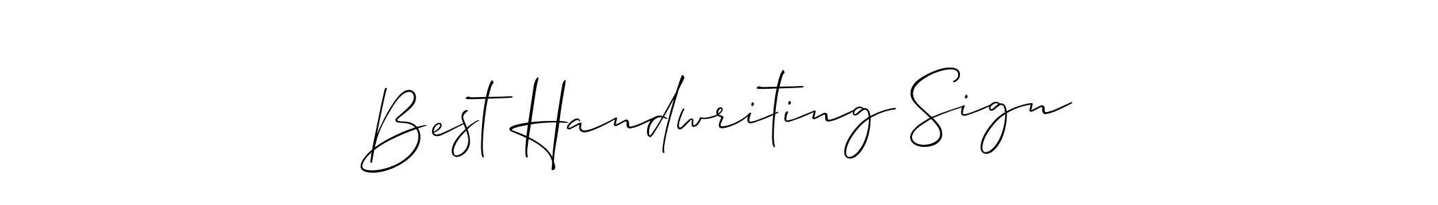 if you are searching for the best signature style for your name Best Handwriting Sign. so please give up your signature search. here we have designed multiple signature styles  using Allison_Script. Best Handwriting Sign signature style 2 images and pictures png