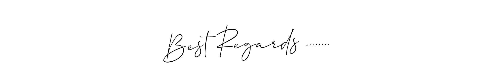 Once you've used our free online signature maker to create your best signature Allison_Script style, it's time to enjoy all of the benefits that Best Regards ........ name signing documents. Best Regards ........ signature style 2 images and pictures png