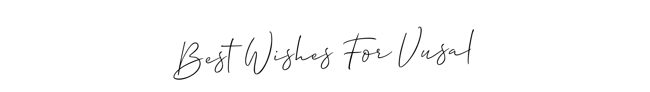 Best and Professional Signature Style for Best Wishes For Vusal. Allison_Script Best Signature Style Collection. Best Wishes For Vusal signature style 2 images and pictures png