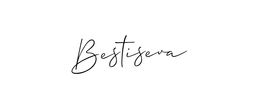 You can use this online signature creator to create a handwritten signature for the name Bestiseva. This is the best online autograph maker. Bestiseva signature style 2 images and pictures png