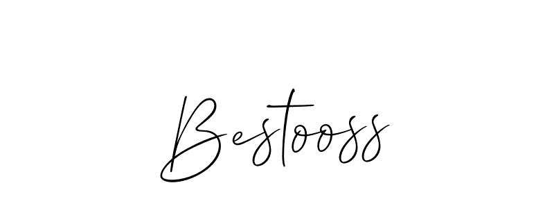 How to make Bestooss signature? Allison_Script is a professional autograph style. Create handwritten signature for Bestooss name. Bestooss signature style 2 images and pictures png