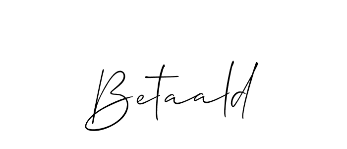 Once you've used our free online signature maker to create your best signature Allison_Script style, it's time to enjoy all of the benefits that Betaald name signing documents. Betaald signature style 2 images and pictures png