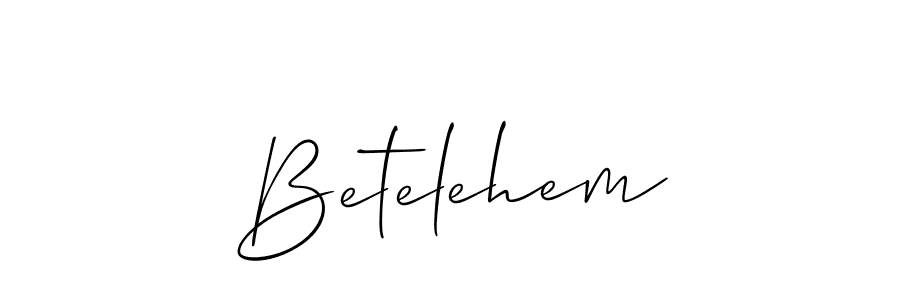 Betelehem stylish signature style. Best Handwritten Sign (Allison_Script) for my name. Handwritten Signature Collection Ideas for my name Betelehem. Betelehem signature style 2 images and pictures png
