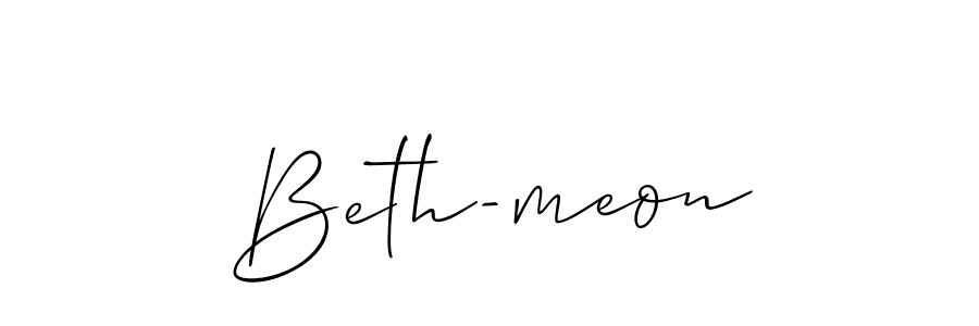 This is the best signature style for the Beth-meon name. Also you like these signature font (Allison_Script). Mix name signature. Beth-meon signature style 2 images and pictures png