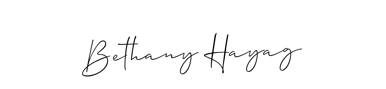 This is the best signature style for the Bethany Hayag name. Also you like these signature font (Allison_Script). Mix name signature. Bethany Hayag signature style 2 images and pictures png