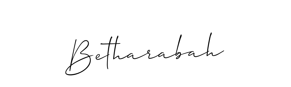 Make a beautiful signature design for name Betharabah. Use this online signature maker to create a handwritten signature for free. Betharabah signature style 2 images and pictures png