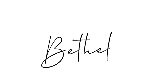 Once you've used our free online signature maker to create your best signature Allison_Script style, it's time to enjoy all of the benefits that Bethel name signing documents. Bethel signature style 2 images and pictures png