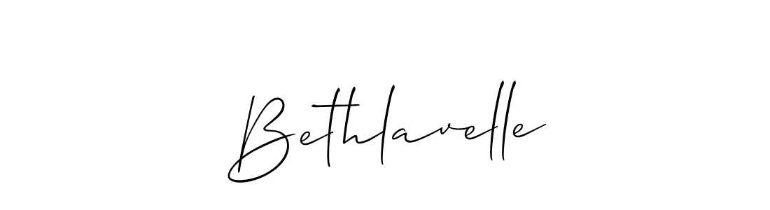 Also You can easily find your signature by using the search form. We will create Bethlavelle name handwritten signature images for you free of cost using Allison_Script sign style. Bethlavelle signature style 2 images and pictures png