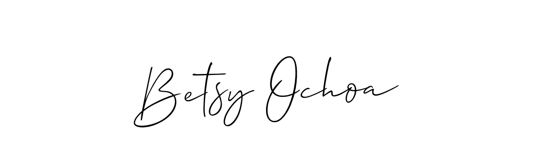 Once you've used our free online signature maker to create your best signature Allison_Script style, it's time to enjoy all of the benefits that Betsy Ochoa name signing documents. Betsy Ochoa signature style 2 images and pictures png