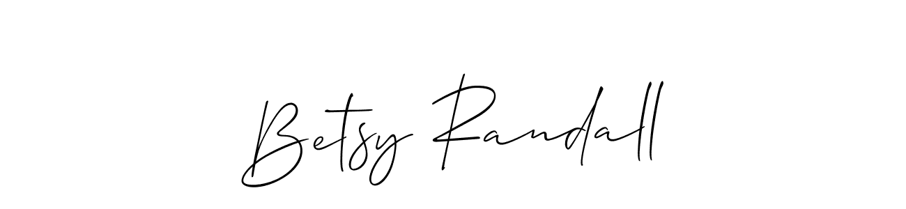 Create a beautiful signature design for name Betsy Randall. With this signature (Allison_Script) fonts, you can make a handwritten signature for free. Betsy Randall signature style 2 images and pictures png