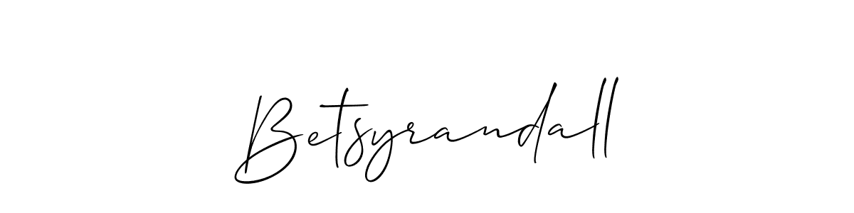 Also we have Betsyrandall name is the best signature style. Create professional handwritten signature collection using Allison_Script autograph style. Betsyrandall signature style 2 images and pictures png