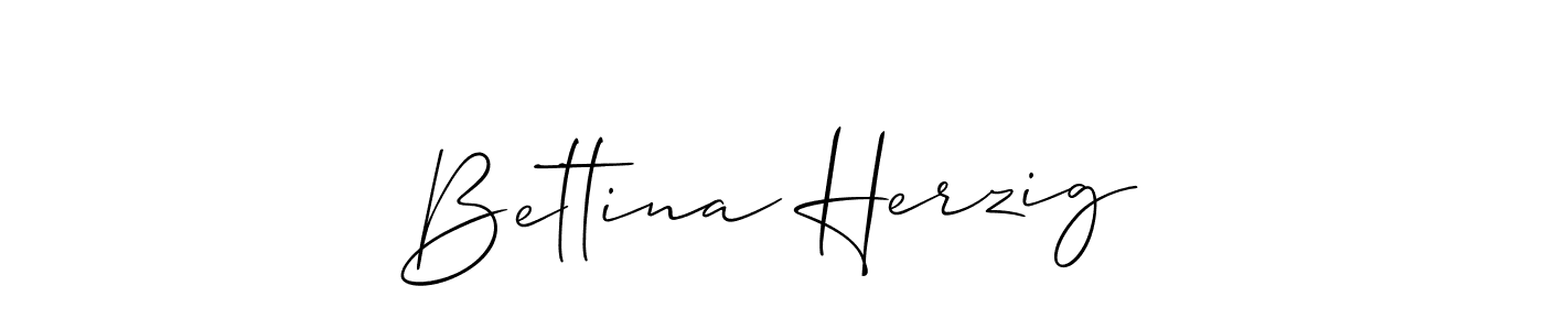 This is the best signature style for the Bettina Herzig name. Also you like these signature font (Allison_Script). Mix name signature. Bettina Herzig signature style 2 images and pictures png