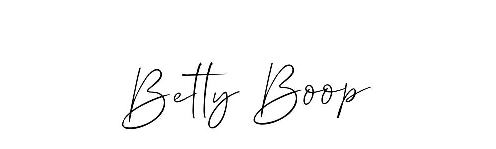 How to Draw Betty Boop signature style? Allison_Script is a latest design signature styles for name Betty Boop. Betty Boop signature style 2 images and pictures png