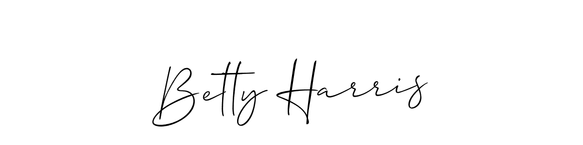 It looks lik you need a new signature style for name Betty Harris. Design unique handwritten (Allison_Script) signature with our free signature maker in just a few clicks. Betty Harris signature style 2 images and pictures png