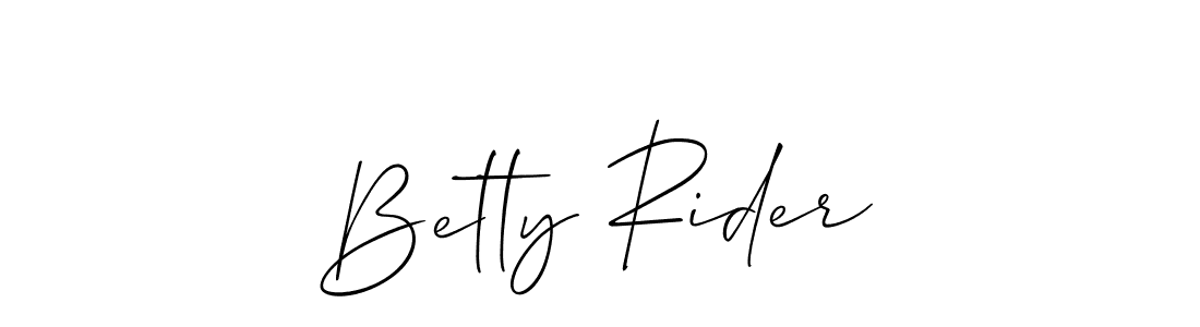 Here are the top 10 professional signature styles for the name Betty Rider. These are the best autograph styles you can use for your name. Betty Rider signature style 2 images and pictures png