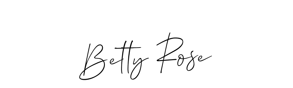 Allison_Script is a professional signature style that is perfect for those who want to add a touch of class to their signature. It is also a great choice for those who want to make their signature more unique. Get Betty Rose name to fancy signature for free. Betty Rose signature style 2 images and pictures png