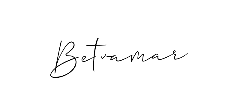 Make a beautiful signature design for name Betvamar. With this signature (Allison_Script) style, you can create a handwritten signature for free. Betvamar signature style 2 images and pictures png
