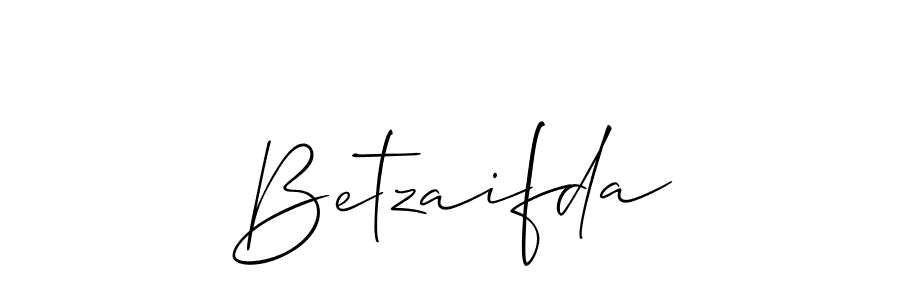 How to make Betzaifda signature? Allison_Script is a professional autograph style. Create handwritten signature for Betzaifda name. Betzaifda signature style 2 images and pictures png