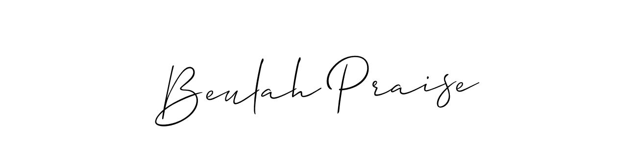 See photos of Beulah Praise official signature by Spectra . Check more albums & portfolios. Read reviews & check more about Allison_Script font. Beulah Praise signature style 2 images and pictures png