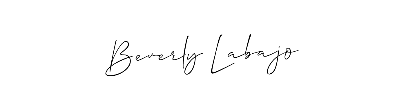 This is the best signature style for the Beverly Labajo name. Also you like these signature font (Allison_Script). Mix name signature. Beverly Labajo signature style 2 images and pictures png