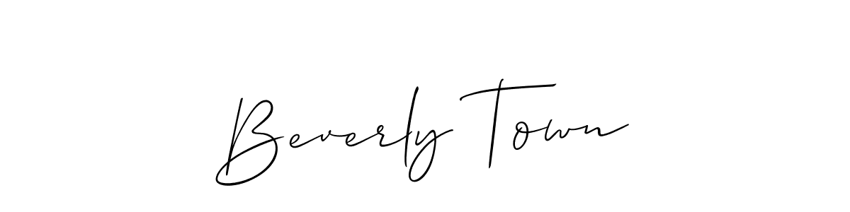 You can use this online signature creator to create a handwritten signature for the name Beverly Town. This is the best online autograph maker. Beverly Town signature style 2 images and pictures png