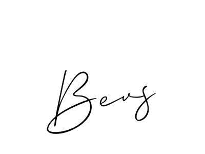 Once you've used our free online signature maker to create your best signature Allison_Script style, it's time to enjoy all of the benefits that Bevs name signing documents. Bevs signature style 2 images and pictures png