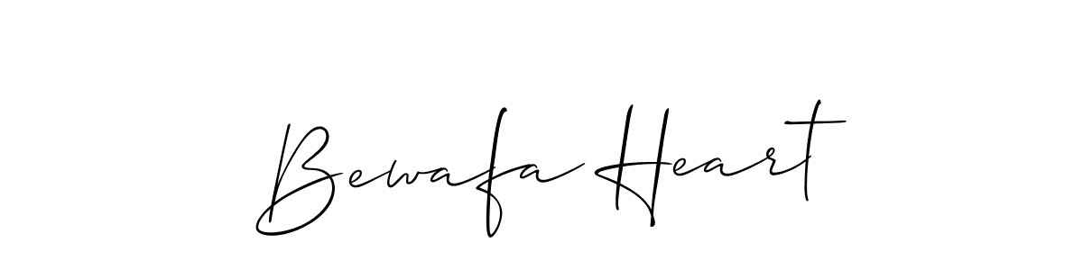 Once you've used our free online signature maker to create your best signature Allison_Script style, it's time to enjoy all of the benefits that Bewafa Heart name signing documents. Bewafa Heart signature style 2 images and pictures png