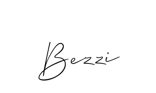 Bezzi stylish signature style. Best Handwritten Sign (Allison_Script) for my name. Handwritten Signature Collection Ideas for my name Bezzi. Bezzi signature style 2 images and pictures png