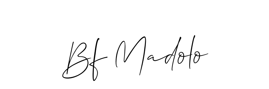 Once you've used our free online signature maker to create your best signature Allison_Script style, it's time to enjoy all of the benefits that Bf Madolo name signing documents. Bf Madolo signature style 2 images and pictures png