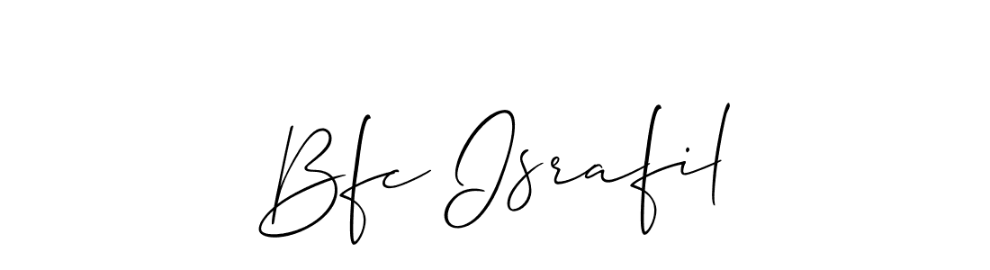 Here are the top 10 professional signature styles for the name Bfc Israfil. These are the best autograph styles you can use for your name. Bfc Israfil signature style 2 images and pictures png