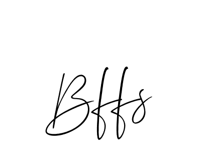 You should practise on your own different ways (Allison_Script) to write your name (Bffs) in signature. don't let someone else do it for you. Bffs signature style 2 images and pictures png